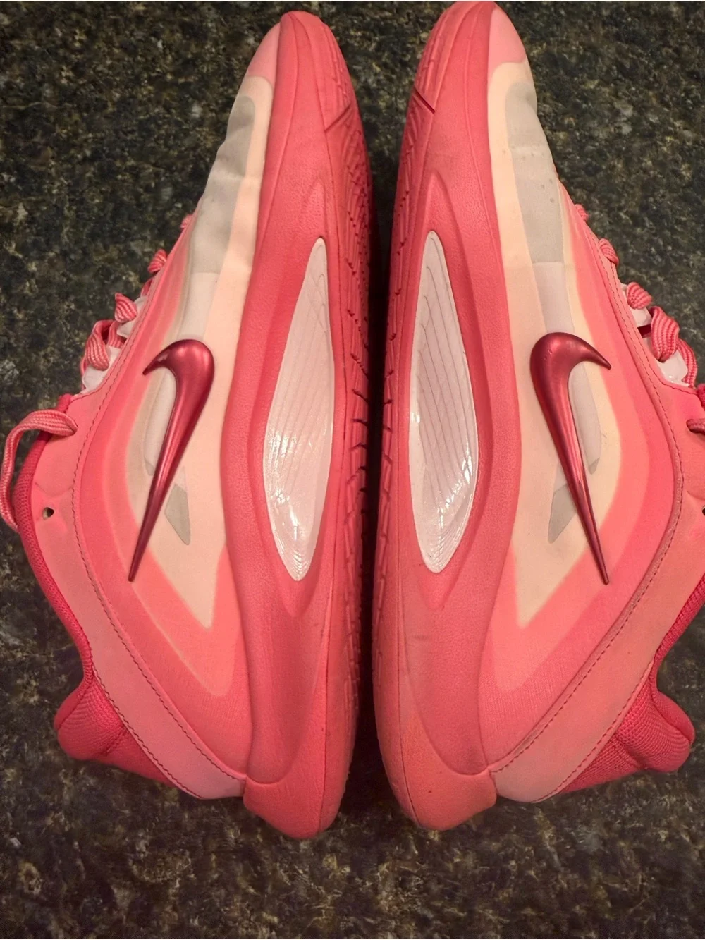Nike Women's A'ja Wilson A'One Pink A’ura Sneakers 9.5